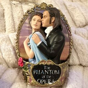 Vtg 1986 Phantom of the Opera Ornament Musical Really Useful Group Ltd Christine